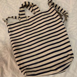 Striped Baggu Tote